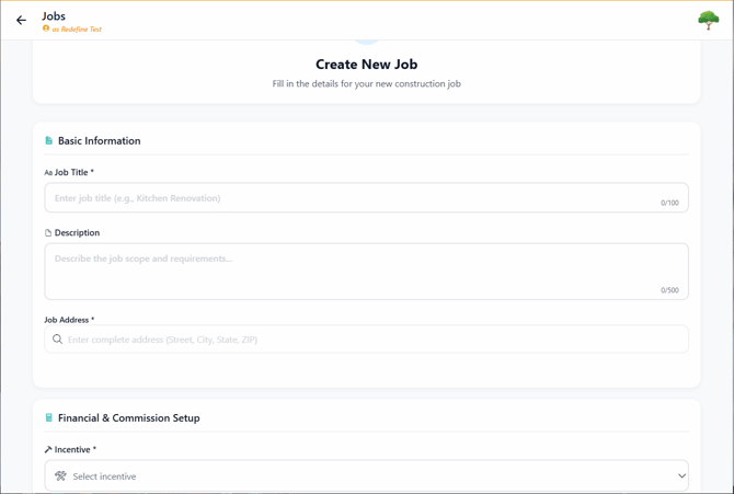 job screen snip